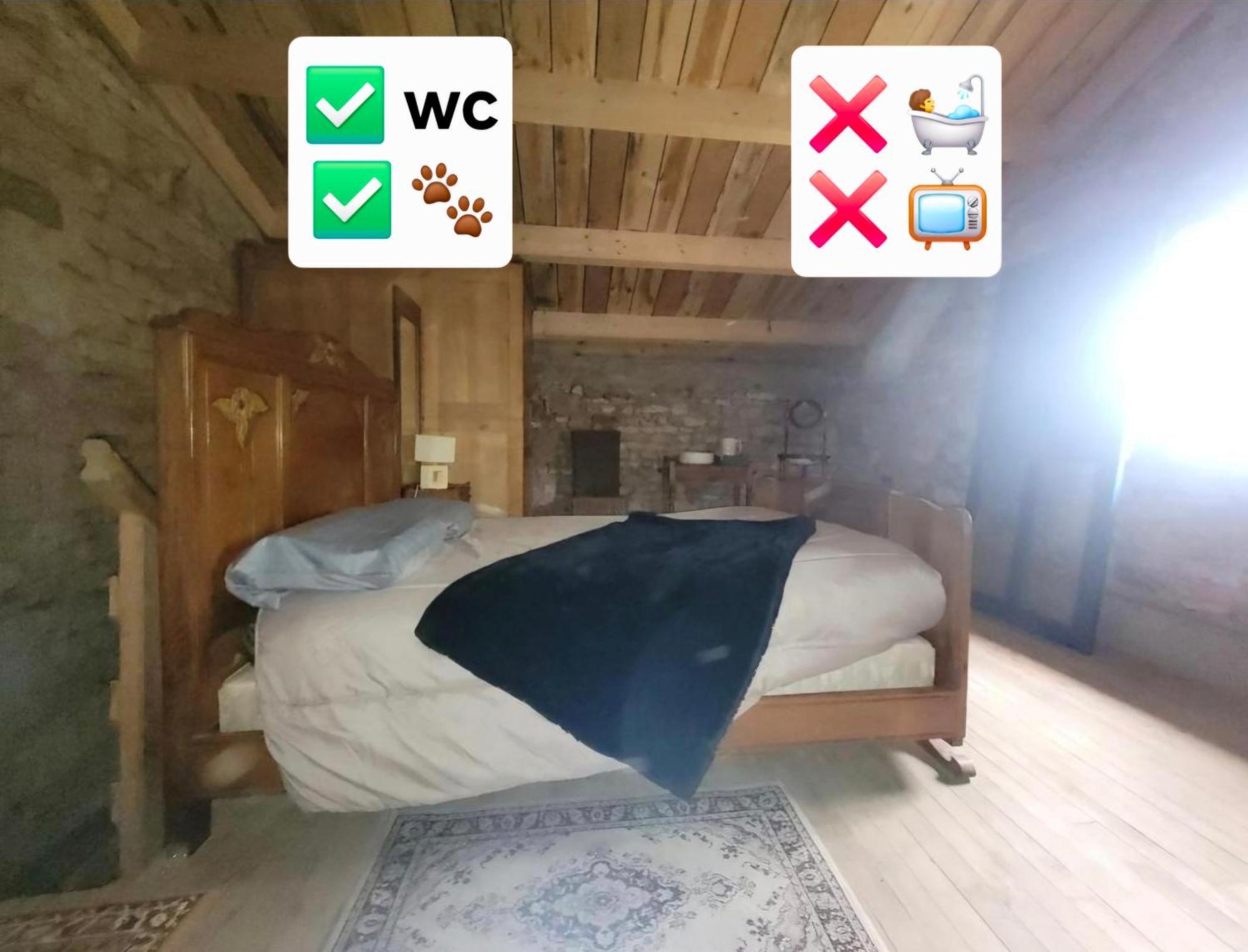 Nuit Insolite, Chambre Au Dessus D'Une Etable La Chapelle-Themer Extérieur photo